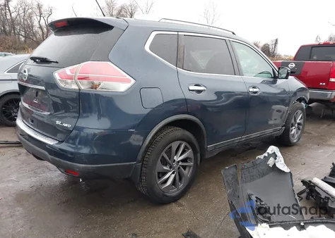 2016 Nissan Rogue Sl z USA, uszkodzony, nr VIN 5N1AT2MVXGC923779